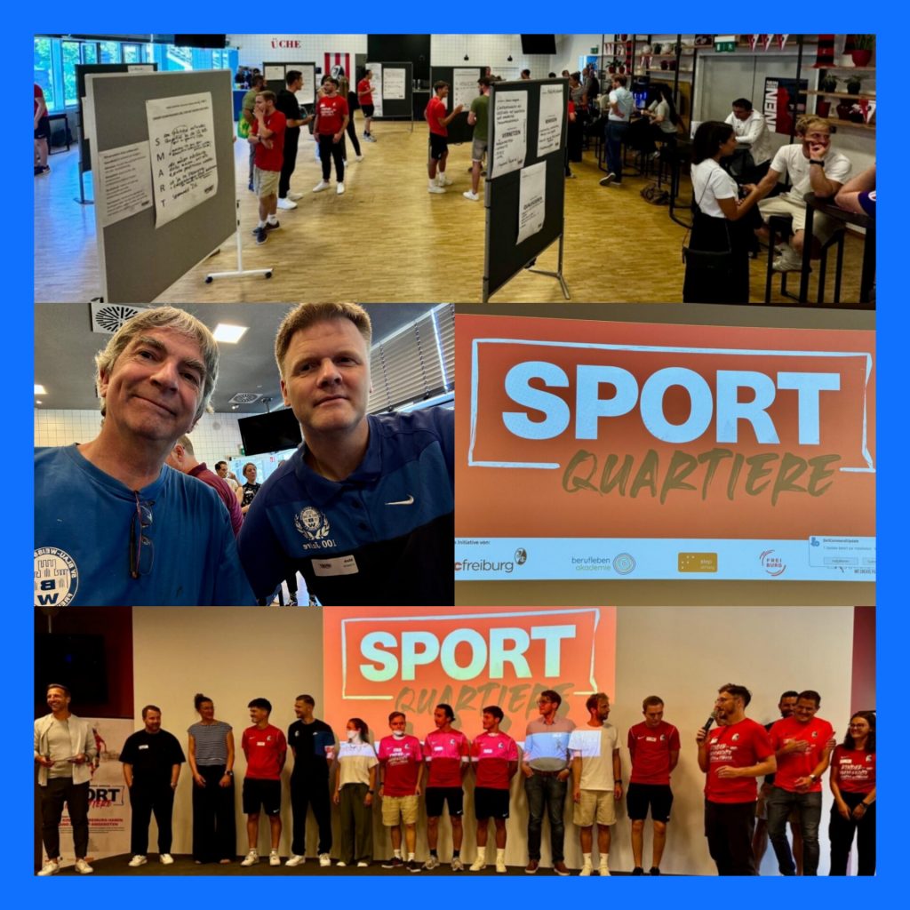 Vor wenigen Tagen fand das jährliche Netzwerktreffen der Sport-Quartiere Freiburg (SQF) statt. Ziel der SQF ist, alle relevanten Akteure einer Nachbarschaft zusammenzubringen, um integrative Sportangebote für Kinder zu entwickeln.