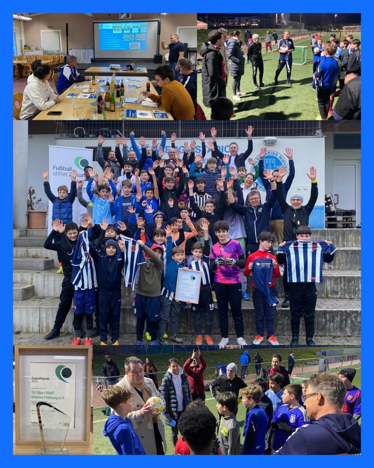Preisverleihung im Schönbergstadion