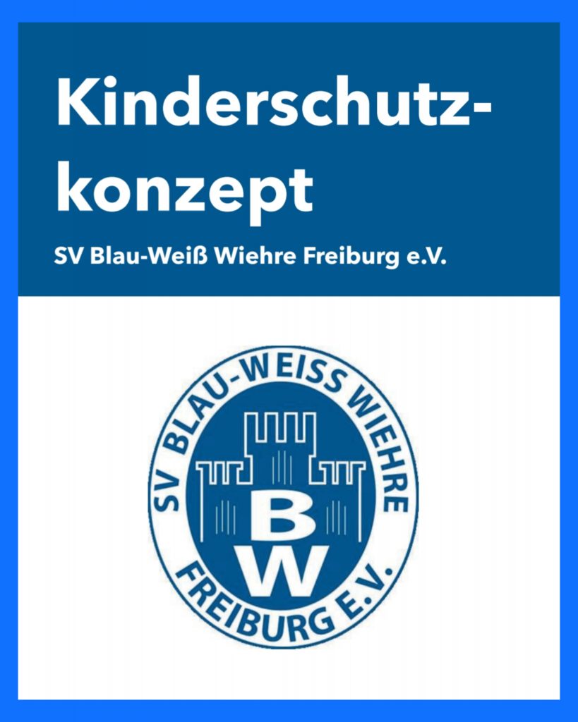 Der SV Blau-Weiß hat ein Kinderschutzkonzept erarbeitet, damit das Schönbergstadion ein Ort ist, an dem Kinder und Jugendliche unbeschwert und ohne Angst Sport treiben können.